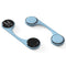 Under-Pillow Bone Conduction Sleep Speaker - Bluetooth 5.4, White Noise, TF Card, LED Display & Timer(blue)