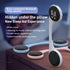 Under-Pillow Bone Conduction Sleep Speaker - Bluetooth 5.4, White Noise, TF Card, LED Display & Timer(Gray)