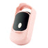 2pc Rechargeable Electric Heated Eyelash Curler - 55C Constant Temperature, LED Display, Gentle Curling(pink)