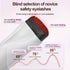 Rechargeable Heated Eyelash Curler - 3 Temperature Settings, 30s Rapid Heating & Anti-Scald Design(white)