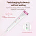 Rechargeable Heated Eyelash Curler - 3 Temperature Settings, 30s Rapid Heating & Anti-Scald Design(Pink)