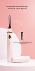 Rechargeable Heated Eyelash Curler Wand - 3 Temperature Gears, Type-C Charging, All-Day Curl(White)