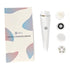 4-in-1 Electric Facial Cleansing Brush & Massager - IPX6 Waterproof, 3 Speeds, Bi-Directional Spin, USB Rechargeable(white)