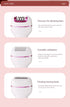 3-in-1 Ladies Electric Epilator, Shaver & Callus Remover with LED Display - Rechargeable & Waterproof(Gray)