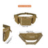 Tactical Waist Pack & Concealed Carry Bag - Multi-Pocket Fanny Pack with Adjustable Strap(Green)