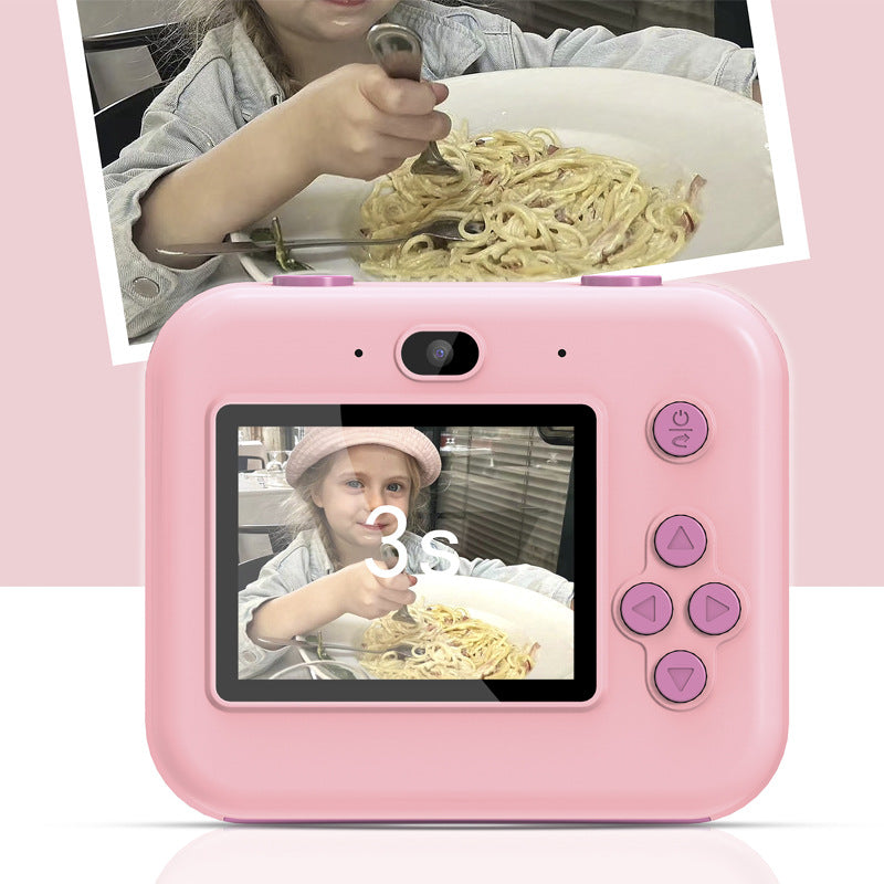 Instant Print Camera - 48MP Dual Lens, 2.4