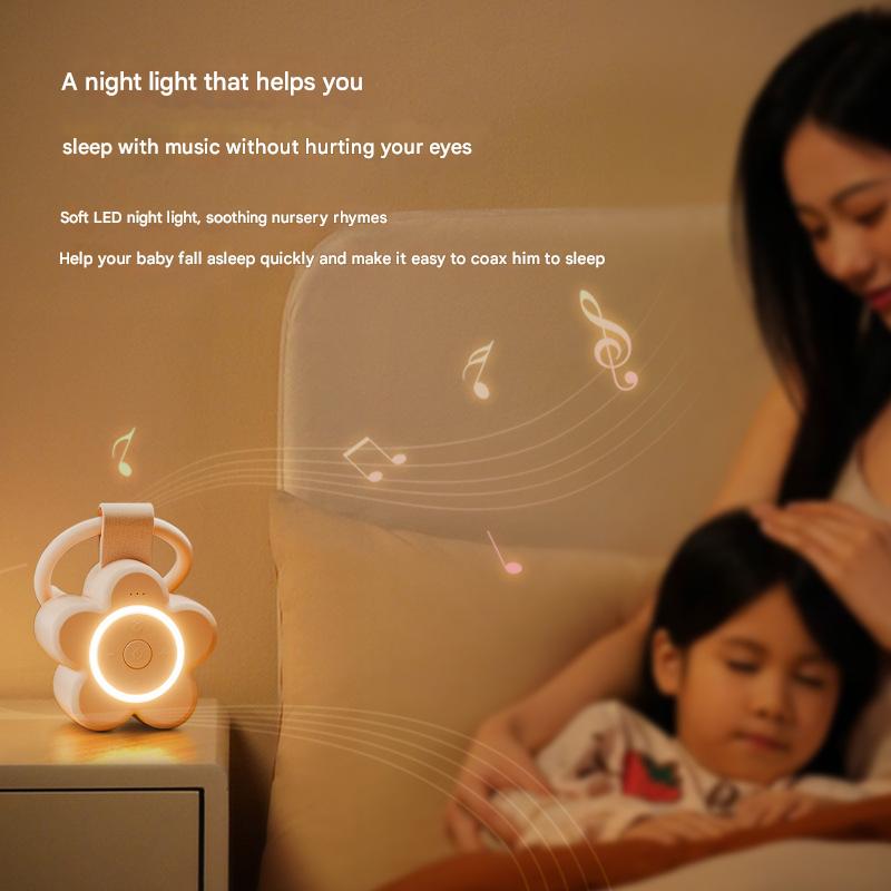 Portable White Noise Sleep Aid & Night Light - Soothing Sounds(Matcha color)