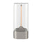 Magnetic Levitating Night Light with Flexible LED - USB-C Rechargeable, Stepless Dimming & Outdoor Hook(silver)