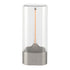 Magnetic Levitating Night Light with Flexible LED - USB-C Rechargeable, Stepless Dimming & Outdoor Hook(silver)