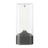 Magnetic Levitating Night Light with Flexible LED - USB-C Rechargeable, Stepless Dimming & Outdoor Hook(black)