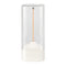 Magnetic Levitating Night Light with Flexible LED - USB-C Rechargeable, Stepless Dimming & Outdoor Hook(white)