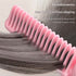 Foldable Wireless Hair Straightener Comb - 9 Temperature Settings, Anti-Scald, USB-C Rechargeable(pink)