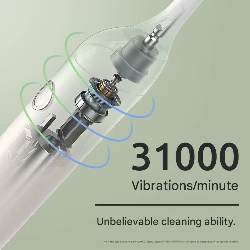 Sonic Electric Toothbrush with 31000 VPM, 4 Modes, 10000+ Soft Bristles, Travel Case & Charging Base(white)
