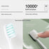 Sonic Electric Toothbrush with 31000 VPM, 4 Modes, 10000+ Soft Bristles, Travel Case & Charging Base(Green)