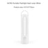 2-in-1 Portable LED Camping Lantern & Flashlight - USB Rechargeable, Dual Light Modes(Handle model white)