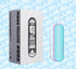 Mini Portable Oral Irrigator - IPX68 Waterproof, UV Sterilization, 3 Modes, Magnetic Charging(Blue)
