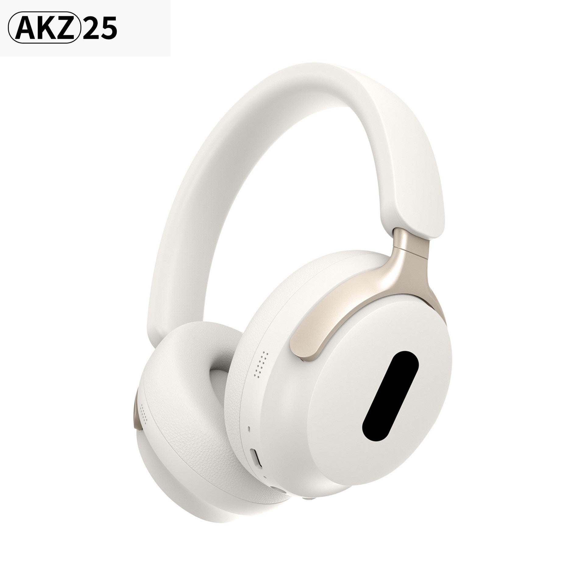 AKZ 25 Wireless Over-Ear Headphones - Bluetooth 5.3, Hi-Fi Audio, Noise-Isolating, Long Battery Life(white)