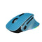 Ergonomic Vertical Wireless Mouse - Dual Mode (2.4G + Bluetooth), RGB Light, Rechargeable 500mAh Battery(Blue)