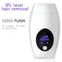 IPL Laser Hair Removal Device - 600,000 Flashes, 8 Intensity Levels, LCD Display & 2 Modes(white)