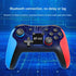 Wireless Bluetooth 4.0 Pro Gaming Controller - Multi-Platform Compatibility, 6-Axis Gyro, Turbo Function(Black, blue, red)