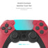 Wireless Gaming Controller - Bluetooth 4.0, Double Motor Vibration, Sensitive Touchpad & 8H Playtime(Wine red)