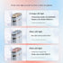 Multi-Function Facial Beauty Device - 6 Modes, 3 Intensity Levels, LED Therapy & Magnetic Charging(Gradient Color)