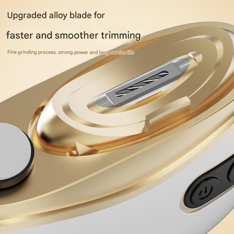 Electric Nail Clipper & Grinder - 2-in-1 Automatic Trimmer with 2 Speeds, Type-C Charging, Safe for All Ages(Blue)