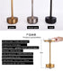 UFO Version LED Desk Lamp - Rose Gold Touch Switch with Dimming and USB Cable