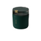 Light luxury green desktop garbage bin standard with one roll of garbage bag 14cm * 15cm including button * 16cm