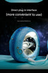 Celestial Ring LED Crystal Ball Lamp - 3D Engraving, Unique Gift (Milky Way)