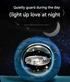 Celestial Ring LED Crystal Ball Lamp - 3D Engraving, Unique Gift (Traveling in the Starry Sky)