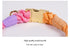 Handmade Gradient Rope Dog Collar & Leash Set - Colorful Braided Cotton (Pink - Size S)