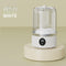 White Travel-Friendly Mini Washing Machine - USB Powered, Automatic, for Small Loads