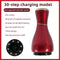 Red Portable Electric Cupping Therapy Device - Adjustable Intensity & Heat