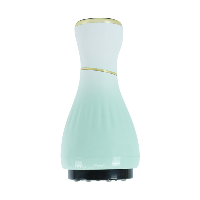 White Portable Electric Cupping Therapy Device - Adjustable Intensity & Heat