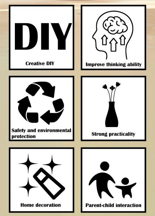 Unique 3D Puzzle Vase with Built-in Water Holder - Fun DIY Project (Blue Boat)