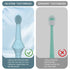 6 x Silicone Pet Toothbrush (3 Fish shape and 3 Bone shape) Green Gentle Food-Grade Silicone Pet Toothbrush - Promotes Healthy Teeth & Gums for Dogs & Cats