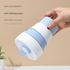 2 Pcs Black 350ml Collapsible Silicone Travel Cup - Portable, Leak-Proof & Food-Grade Drinking Mug with Lid, Insulating Sleeve & Straw