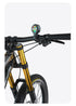 Black Style C Ultra-Loud Electric Bike Horn - 130dB USB Rechargeable, IPX6 Waterproof, Easy Mount Bicycle Safety Bell