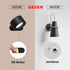 White Rechargeable LED Magnetic Wall Light - Touch Control, 3 Colors & Dimmable, USB Portable Night Lamp for Reading & Cabinets