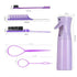 Black Ultimate 27-Piece Hair Styling & Care Kit - Detangling Brushes, Combs, Scalp Massager & Salon Accessories