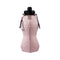 Pink and Black Cup Lid Ultimate Foldable Silicone Water Bottle - Lightweight Leakproof Travel & Sports Hydration - 700ml