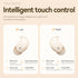 Beige Ultra-Comfort Wireless Sleep Earbuds - Bluetooth 5.4, Hi-Res Audio, Noise Isolating, 60H Playtime for Side Sleepers