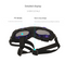 Blue Frame Black Film Retro Pet Goggles - UV Protection Sunglasses for Small Medium Dogs & Cats, Windproof Shatterproof Eye Protection