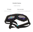 Blue Frame Black Film Retro Pet Goggles - UV Protection Sunglasses for Small Medium Dogs & Cats, Windproof Shatterproof Eye Protection