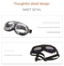 Blue Frame Black Film Retro Pet Goggles - UV Protection Sunglasses for Small Medium Dogs & Cats, Windproof Shatterproof Eye Protection