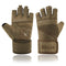 Size M Green Heavy Duty Workout Gloves with Wrist Support - Anti-Slip Gel Padded Gym Gloves for Weightlifting, Training & Fitness