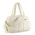 Beige Versatile Carry-On Travel Duffel Bag - Airline Personal Item Size with Waterproof Wet Pocket & Trolley Sleeve
