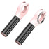 Black and Pink Ultralight Carbon Fiber Bicycle Bar Ends - Ergonomic Anti-Slip Grips for MTB & Hybrid Bikes (22.2mm)