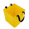 Yellow 25L Collapsible Bucket - Heavy-Duty PVC Waterproof Folding Pail for Fishing, Camping & Car Washing